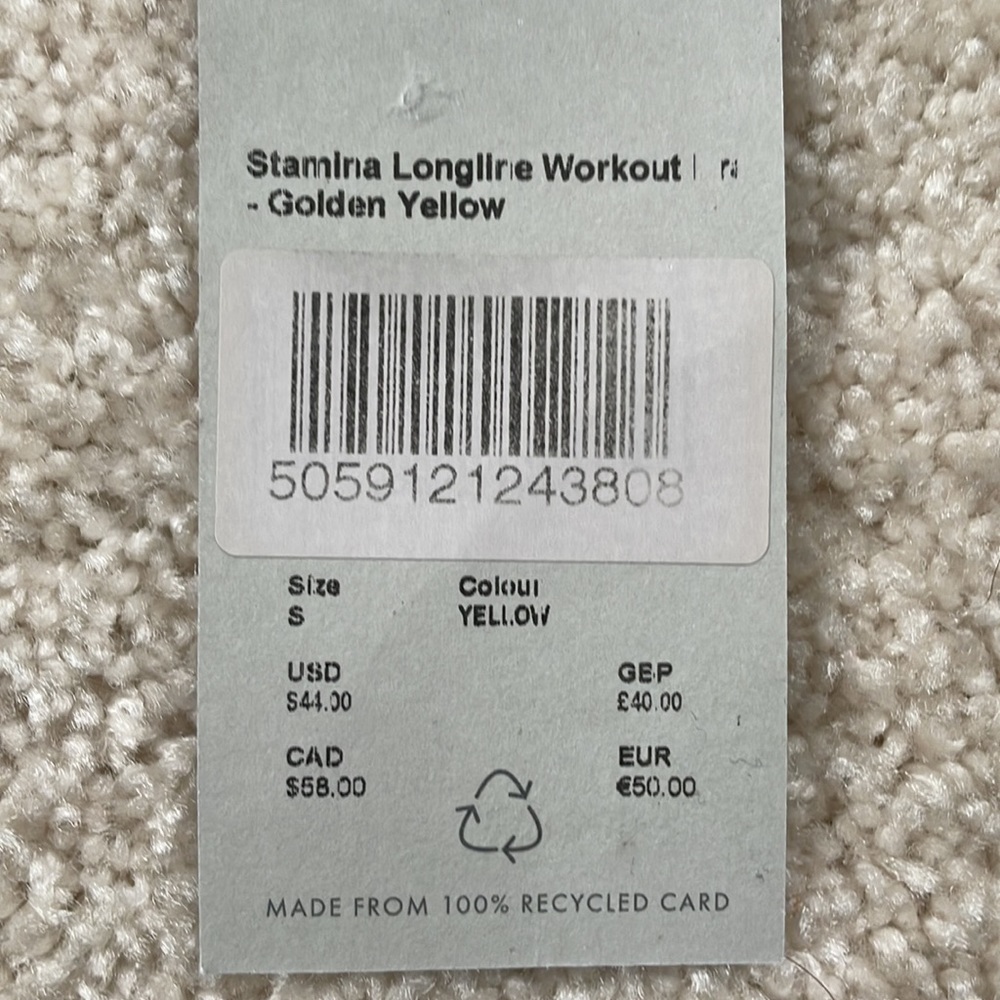 NWT Sweaty Betty Stamina Longline Workout Sports Bra - Picture 5 of 6